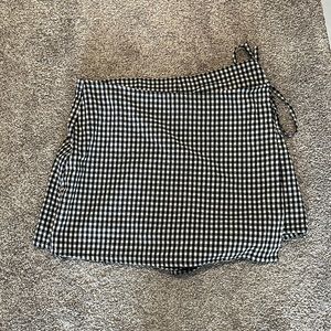 ASOS gingham skort - medium